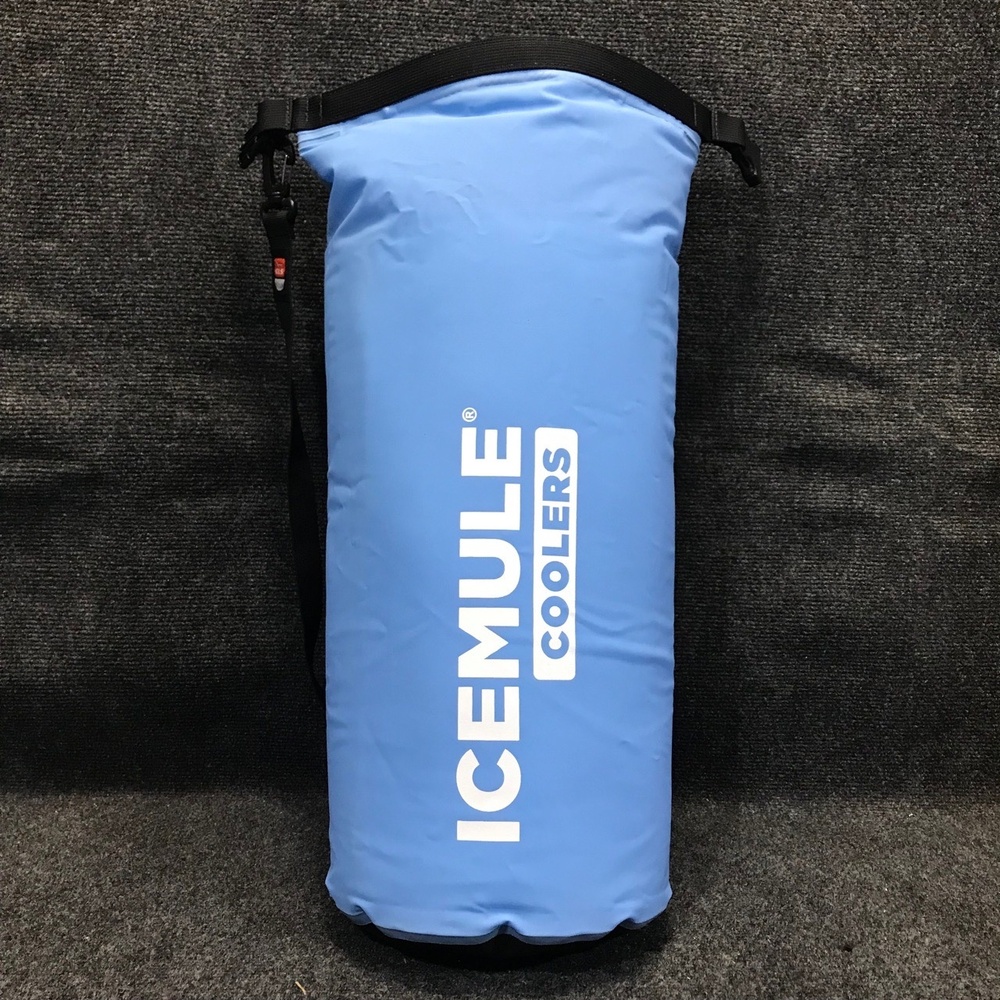 ICEMULE 1045 Classic Large 20L Light Blue 20 Liter Soft Sided Roll Top Cooler